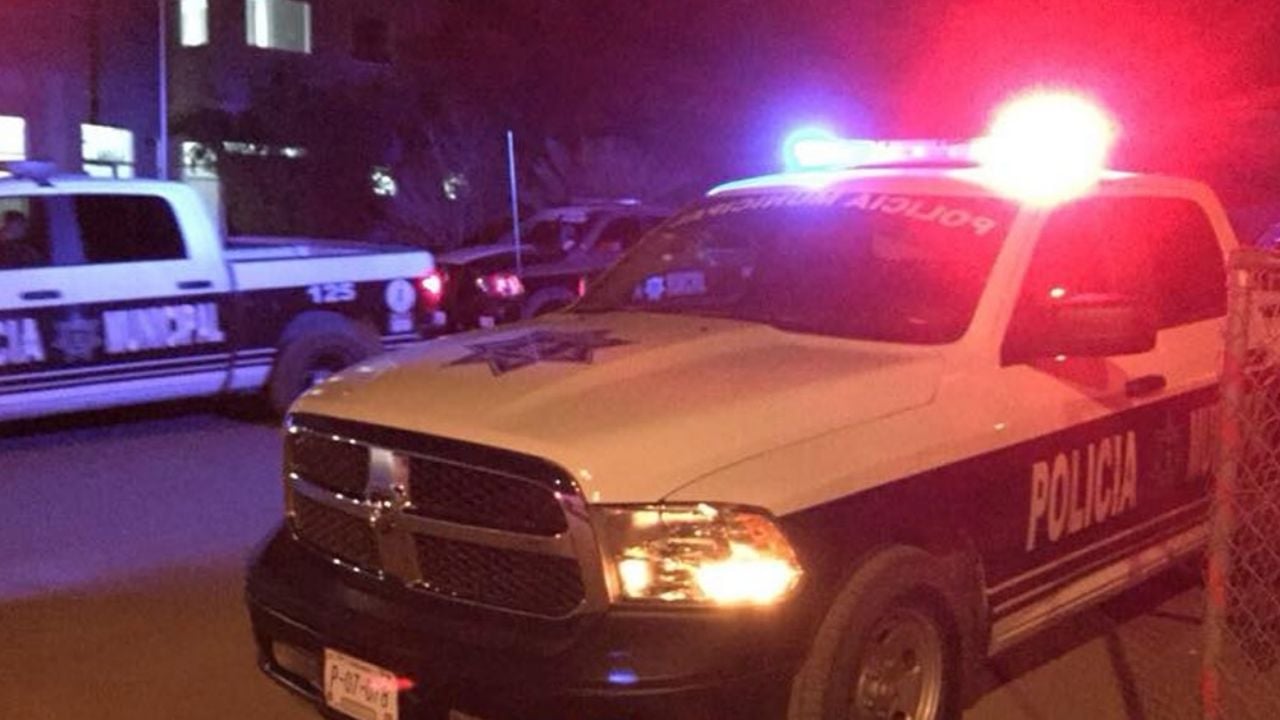 Autoridades llegan al sitio