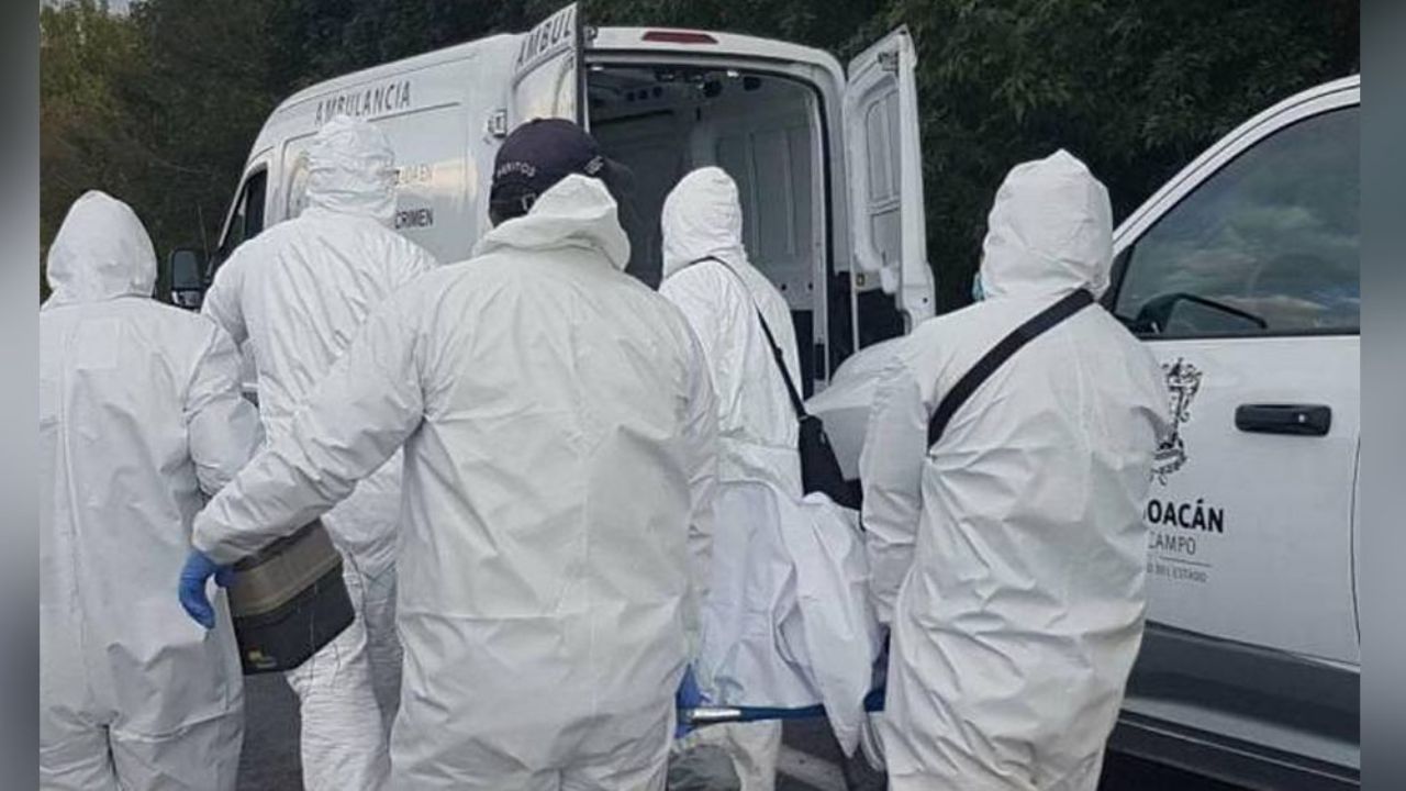 Autoridades llegan al sitio