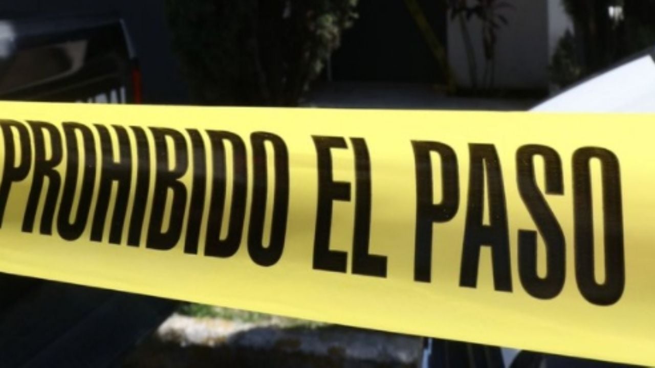 Acordonan el lugar de los hechos