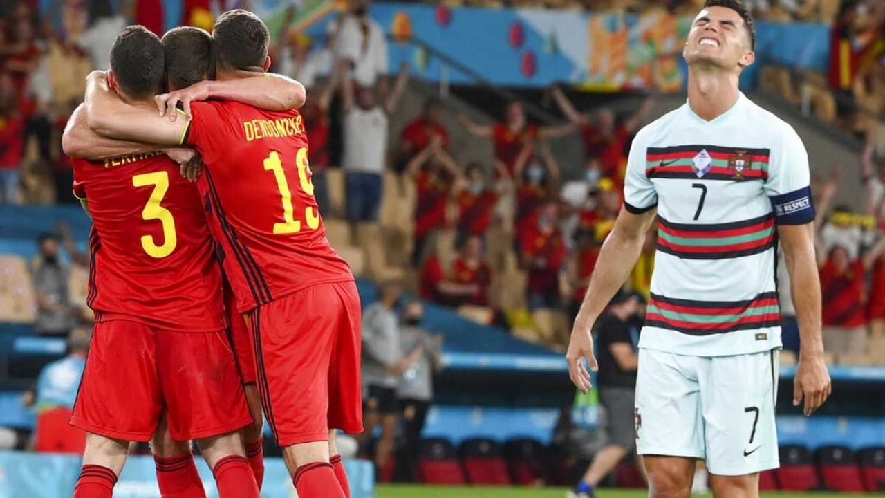Se termina el sueño para Portugal y Cristiano Ronaldo; Bélgica avanza a los cuartos de final