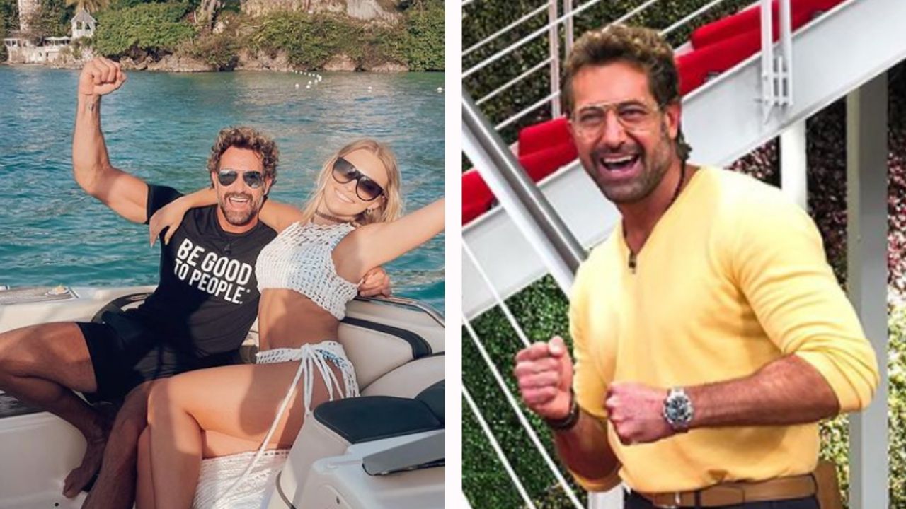 “Da pena ajena el abuelito”: Gabriel Soto se come a besos a Irina Baeva y lo destrozan en Instagram
