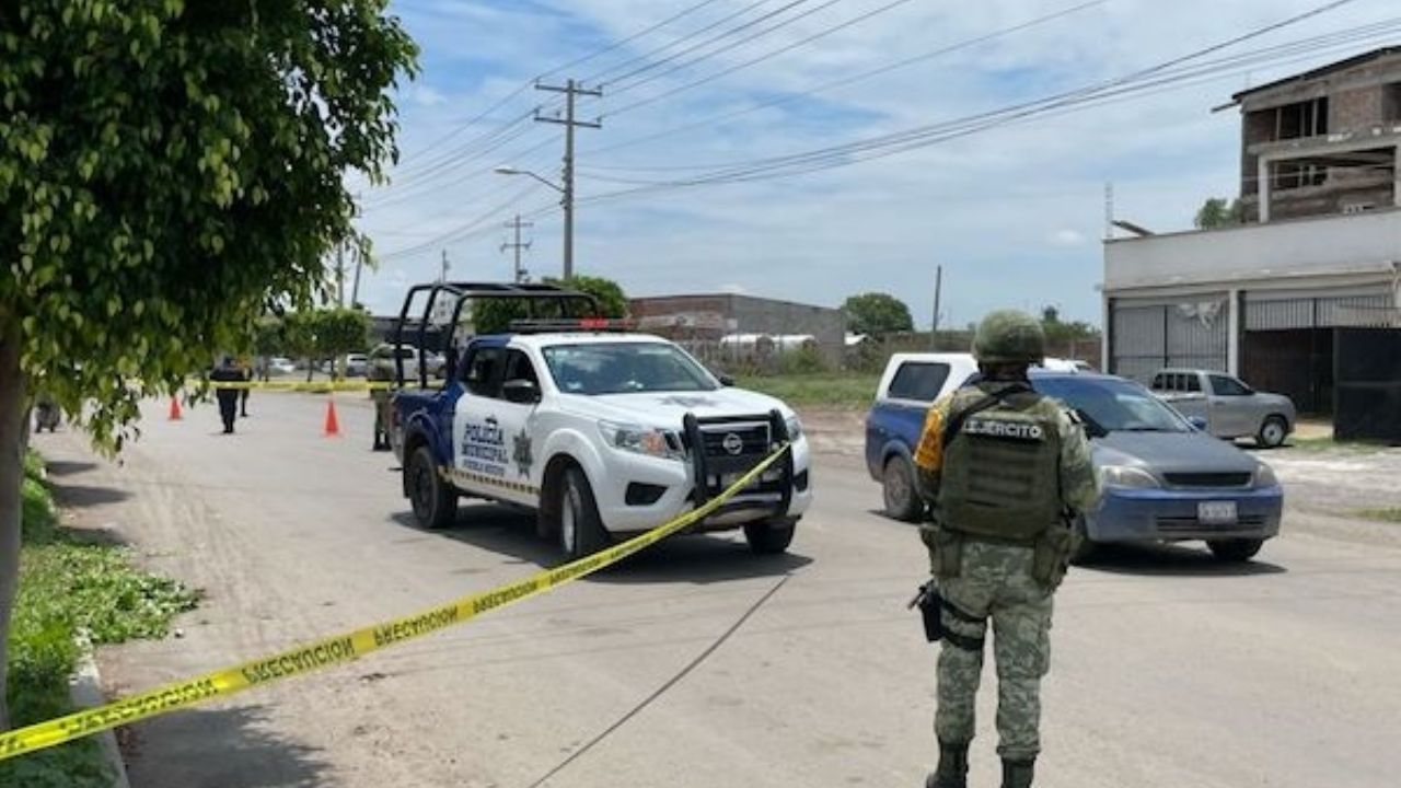 Acordonan el sitio del crimen