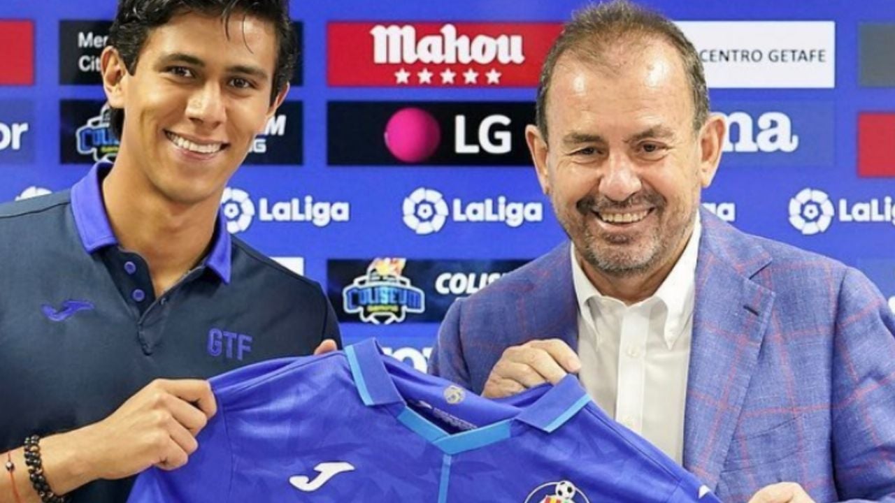 Presentan a Macías con el Getafe de España; promete grandes actuaciones y goles
