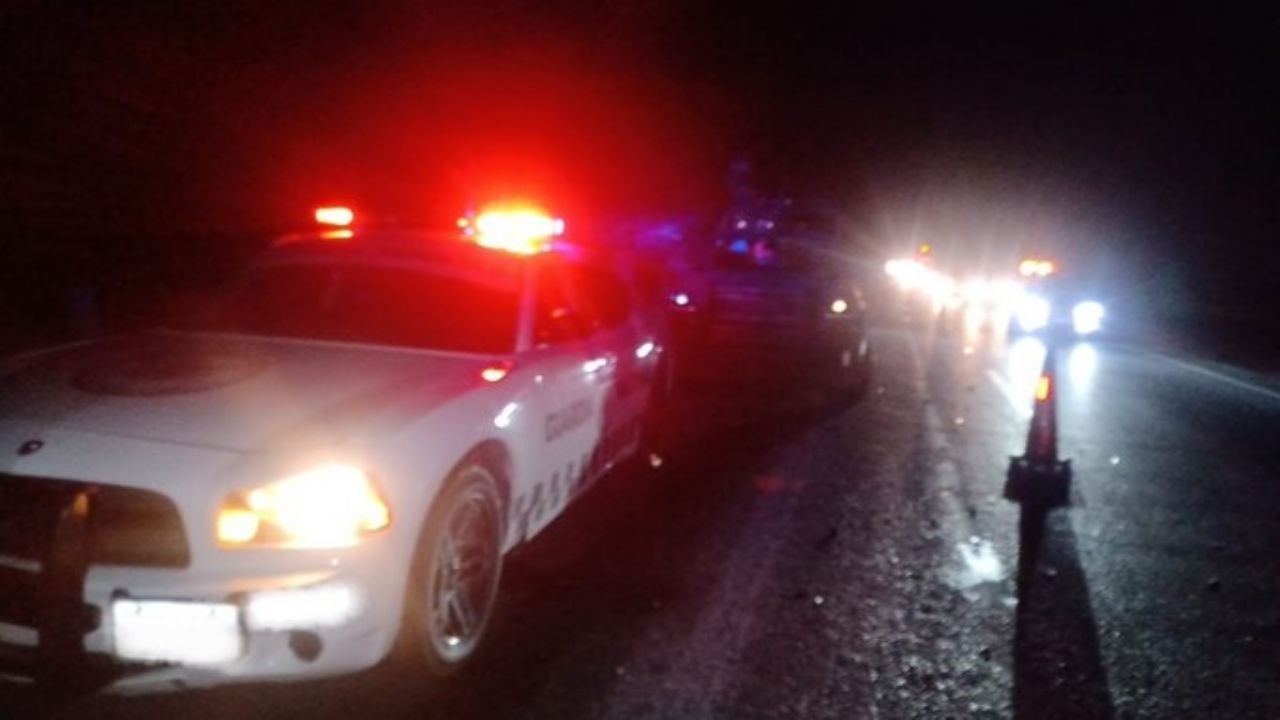 Autoridades llegan al sitio