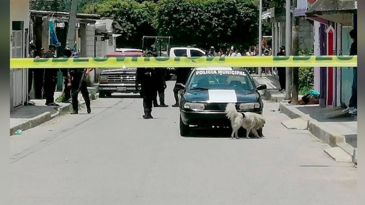 Acordonan al lugar de los hechos