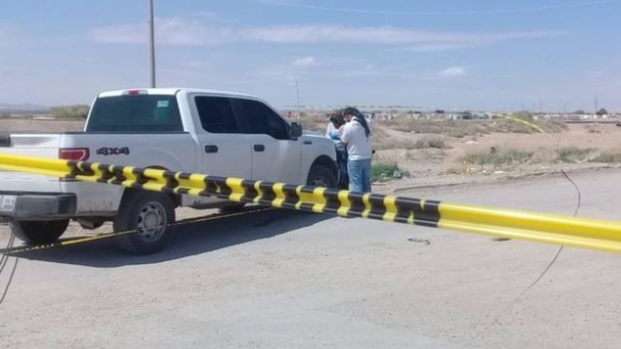 Autoridades llegan al lugar de los hechos