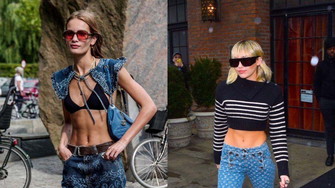 Pantalones a la cadera