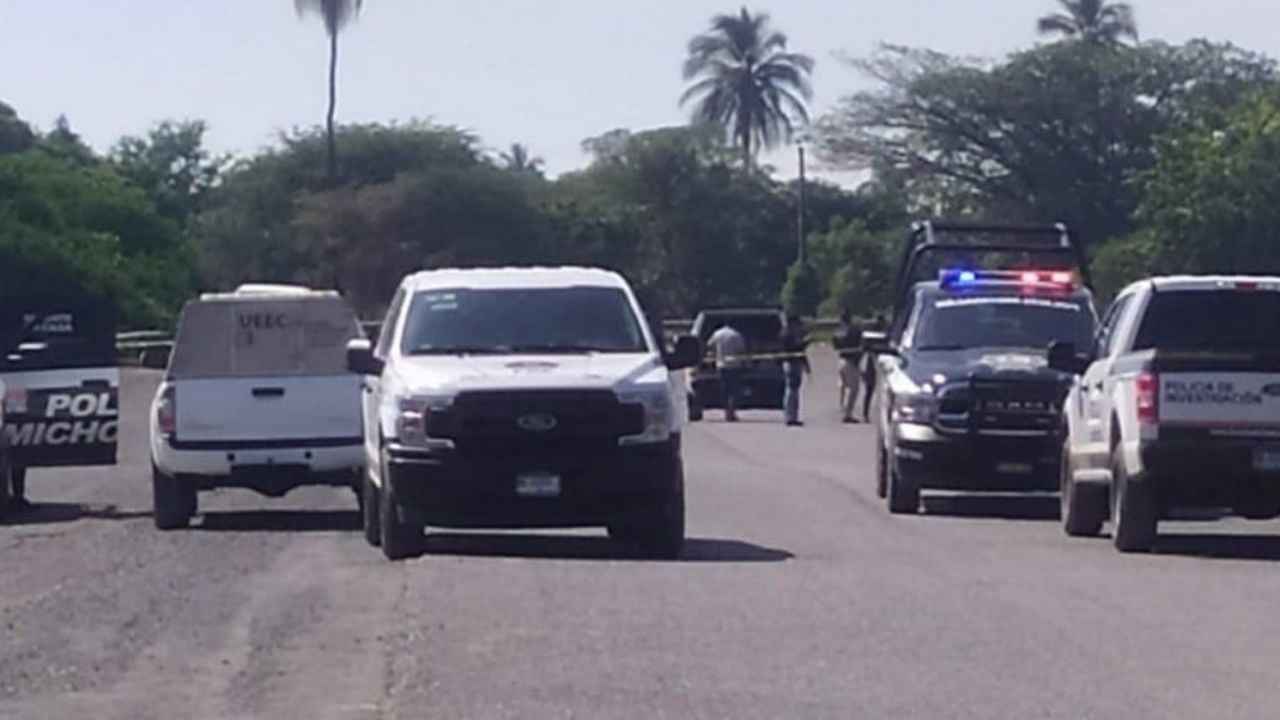 Autoridades llegan al sitio