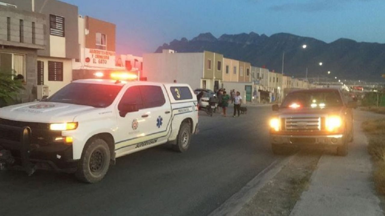 Autoridades llegan al sitio