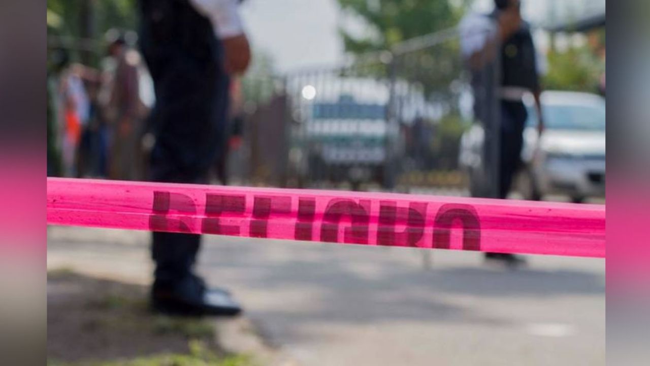 Acordonan el lugar de los hechos