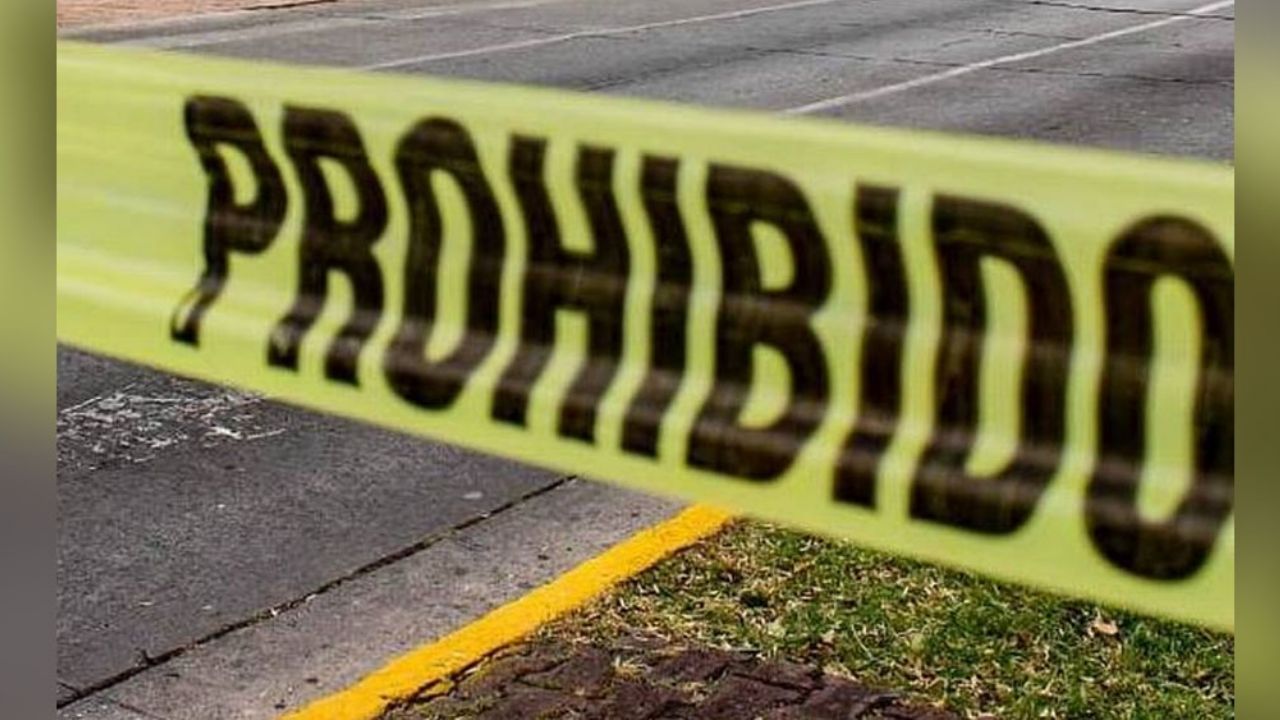 Acordonan el lugar de los hechos