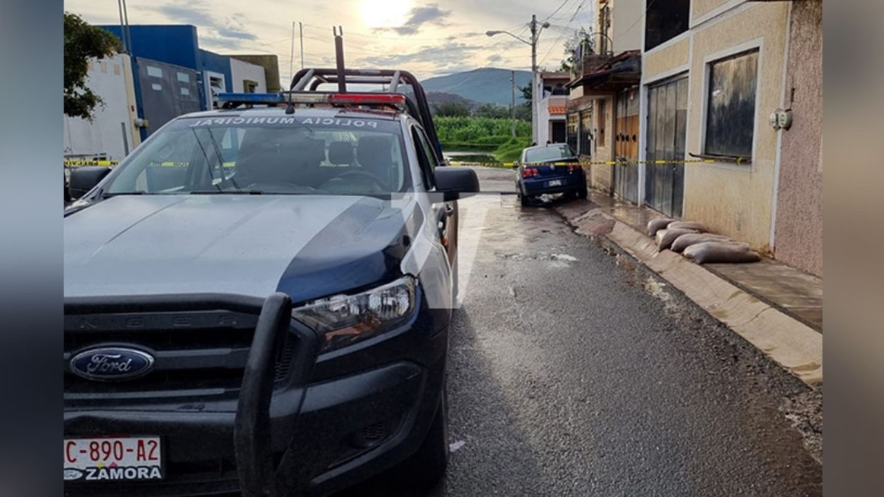 Autoridades llegan al lugar de los hechos