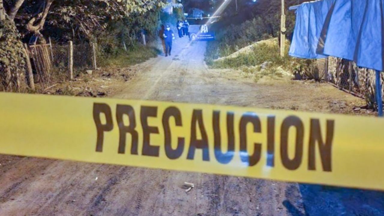 Acordonan el sitio del crimen