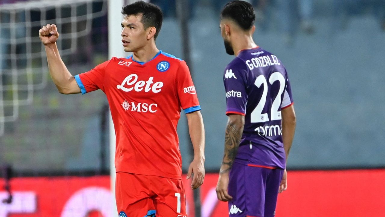 ¡Se aparece el ‘Chucky’! Hirving Lozano anota y el Napoli se impone ante la Fiorentina