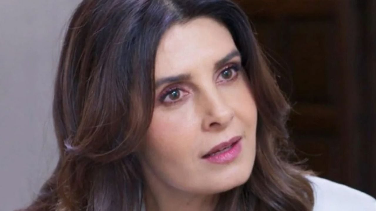 ¿Enseñó de más? Mayrín Villanueva se sube a la bicicleta y tiene ‘accidente’ con su vestido