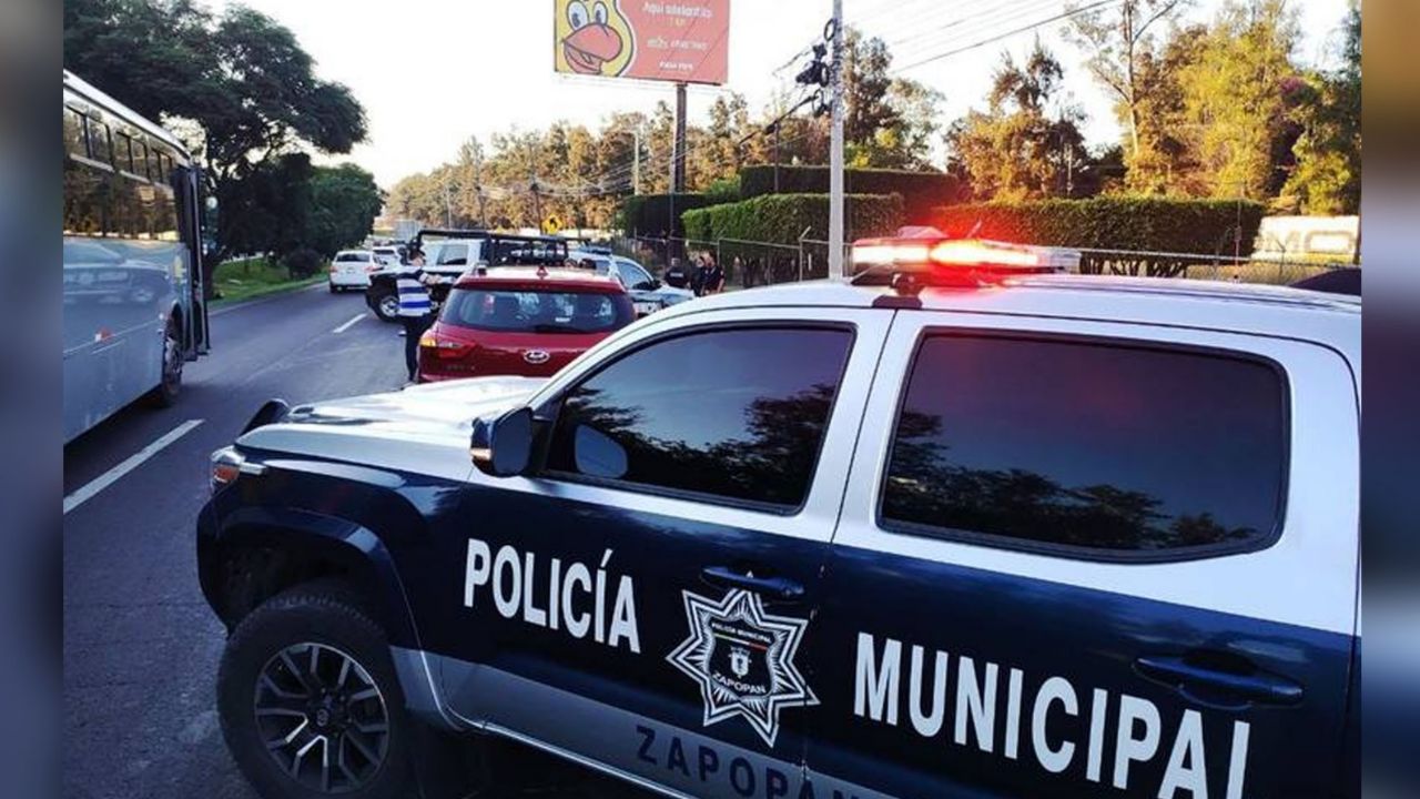 Autoridades llegan al lugar de los hechos