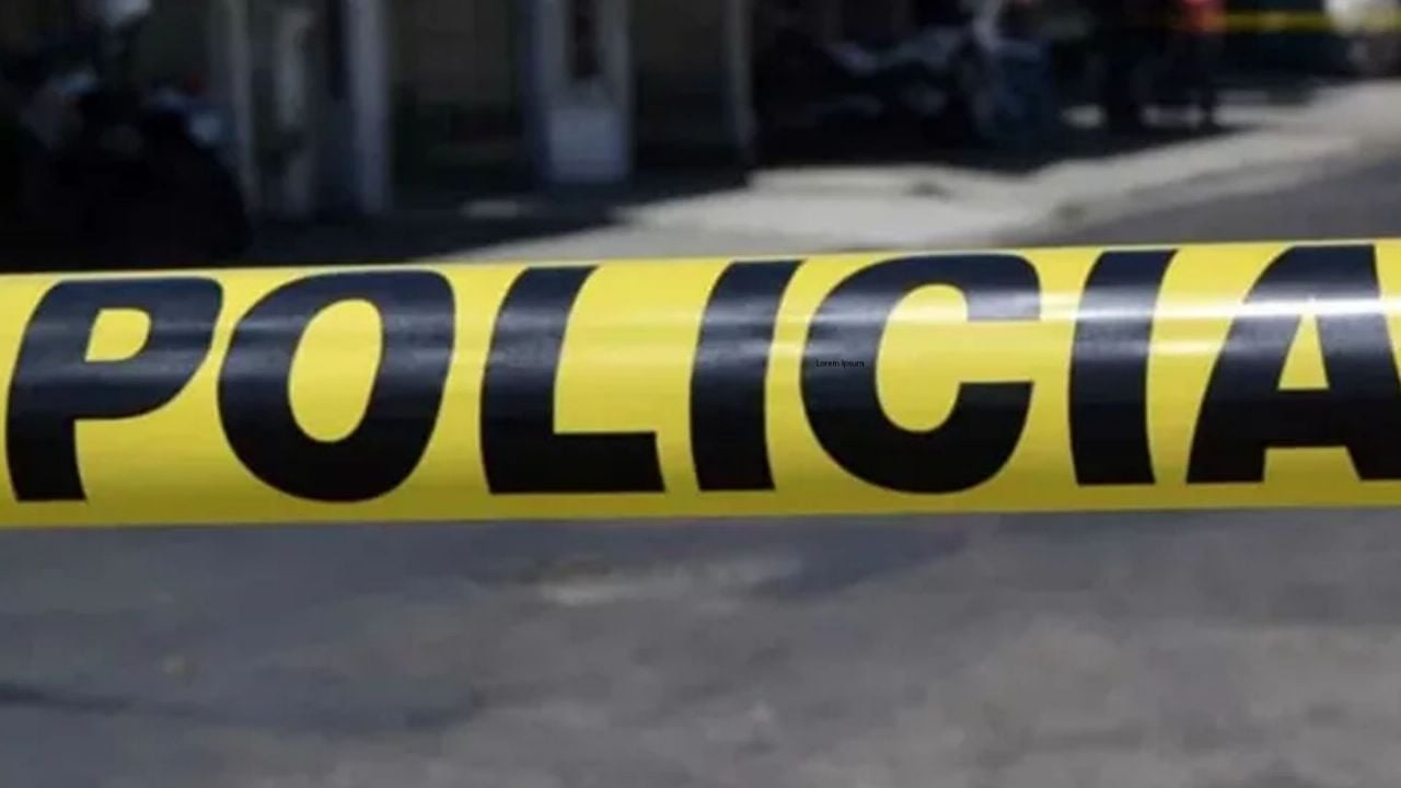 Acordonan el lugar de los hechos