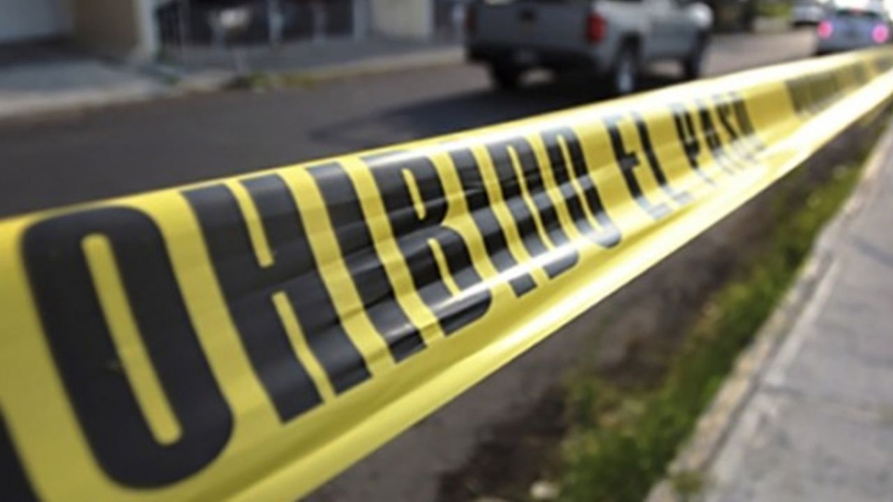 Acordonan el lugar de los hechos