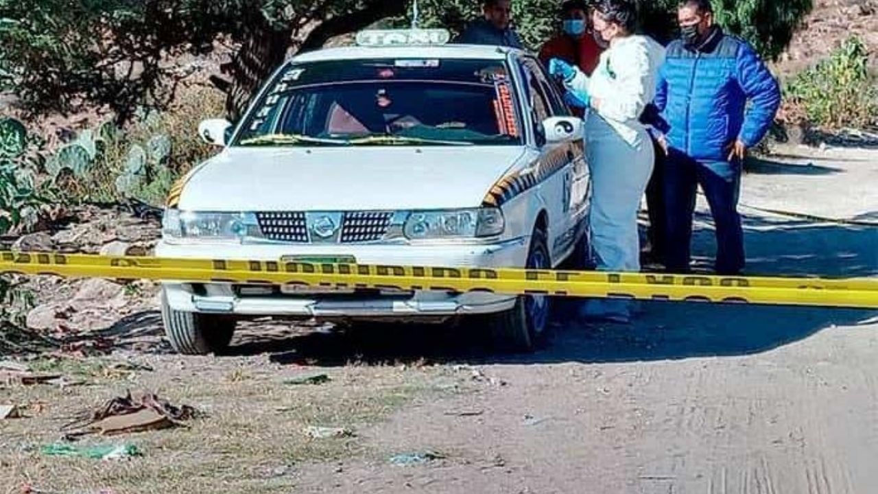 Ultiman a balazos a taxista en plena avenida; abandonaron su cuerpo con un ‘narcomensaje’