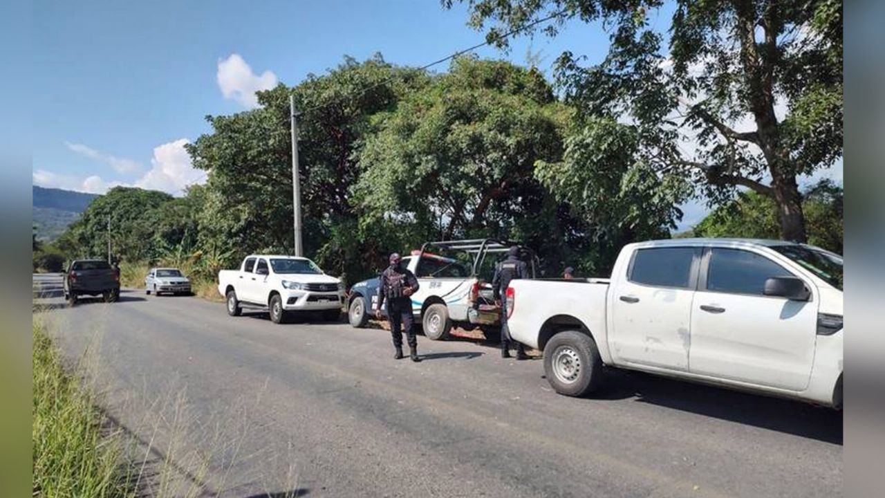 Autoridades trabajan en la zona