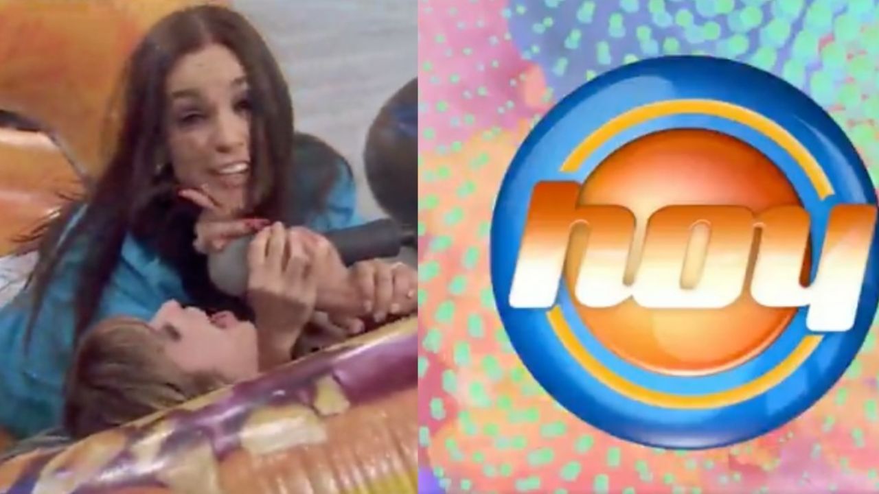 Conductoras de ‘Hoy’ se ‘desgreñan’ en vivo en Televisa y acaban en el piso: “No se soportan”