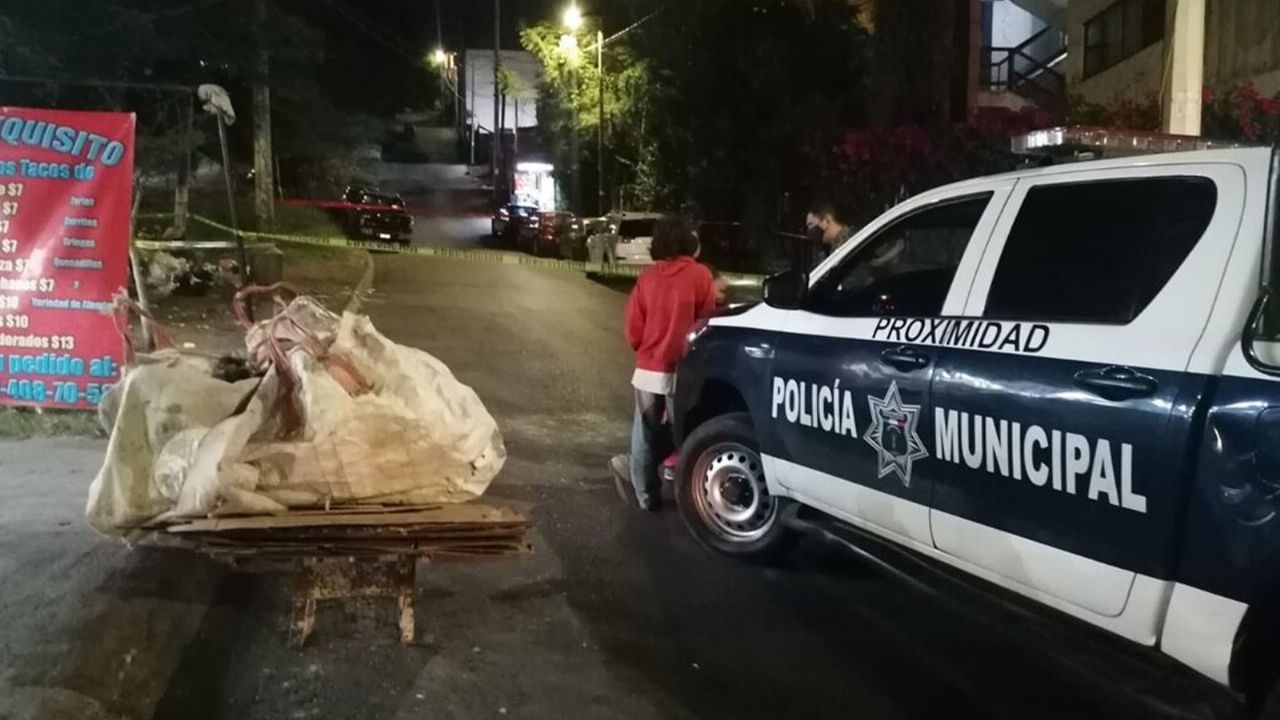 Autoridades llegan al sitio