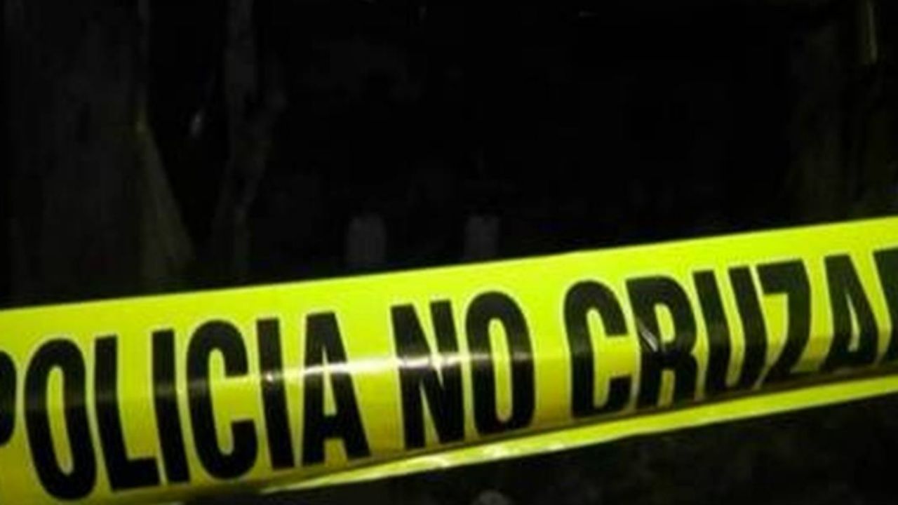 Acordonan la escena del crimen