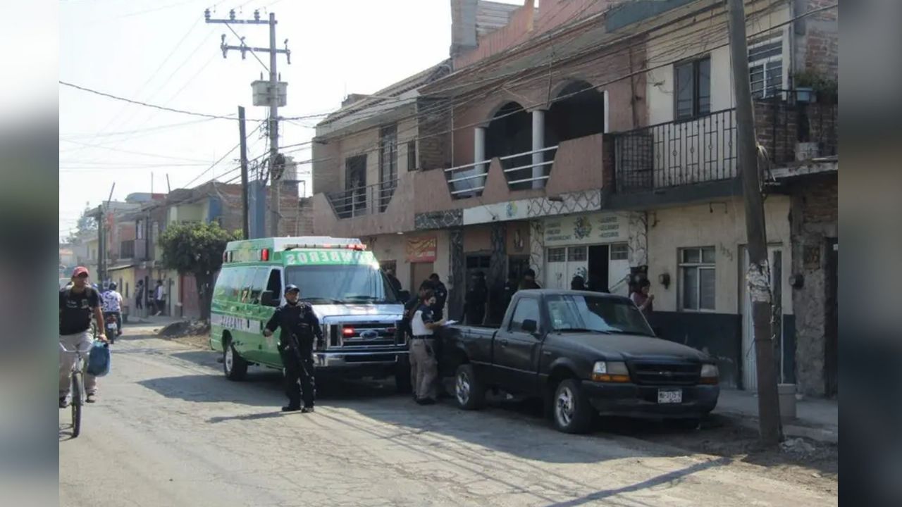 Agentes trabajan en la zona