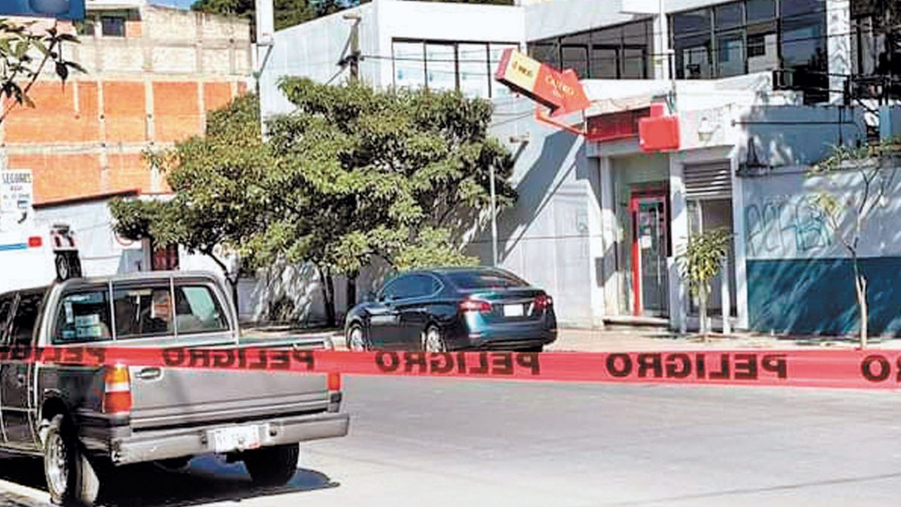 Acordonan el lugar de los hechos