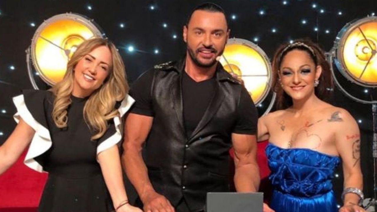 Lolita Cortés con Legarreta y Latin Lover en 'Hoy'