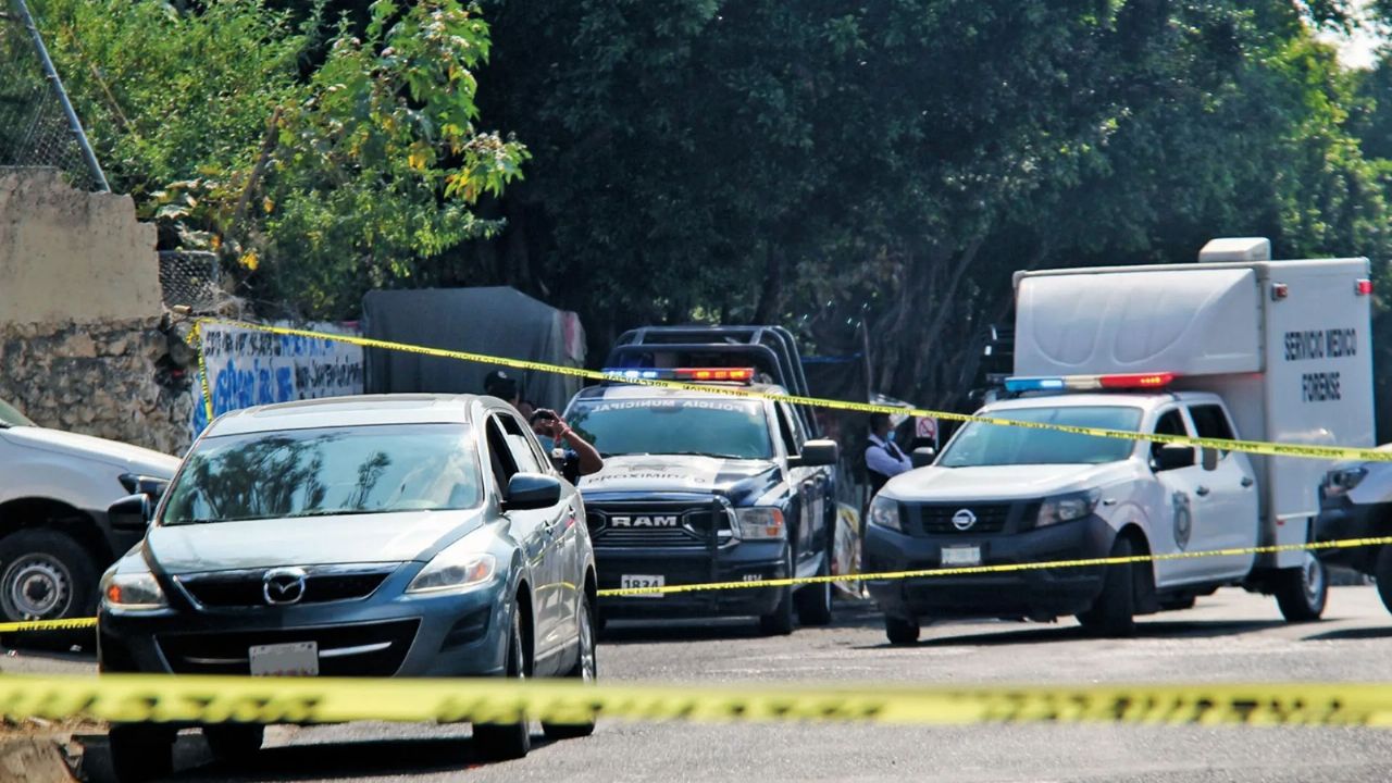 Autoridades llegan al lugar de los hechos