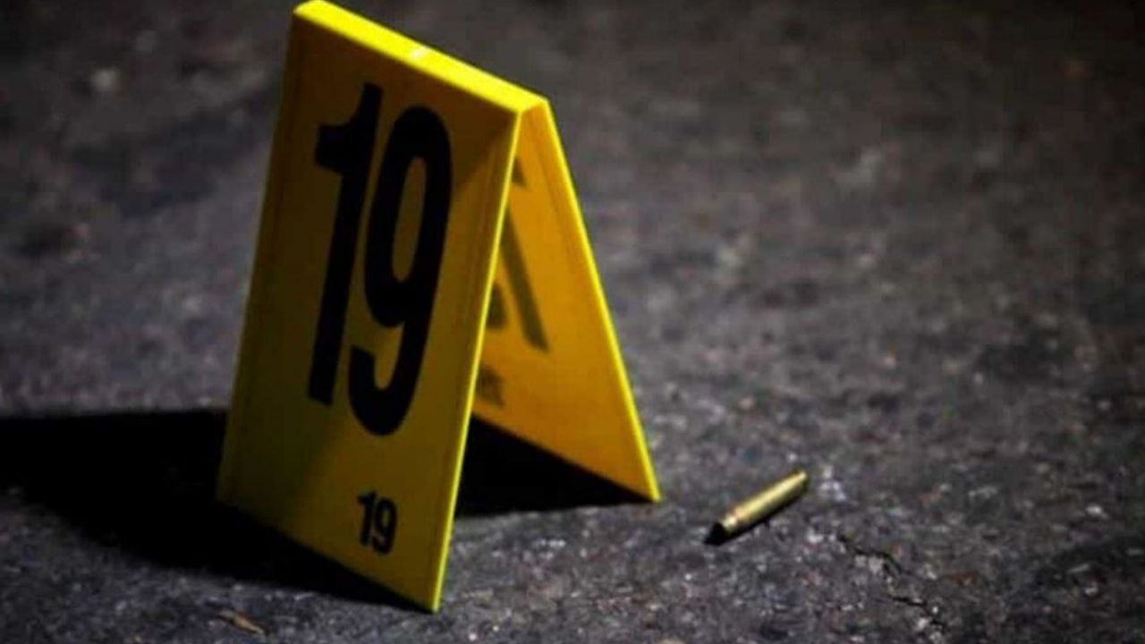 Casquillos percutidos en la zona