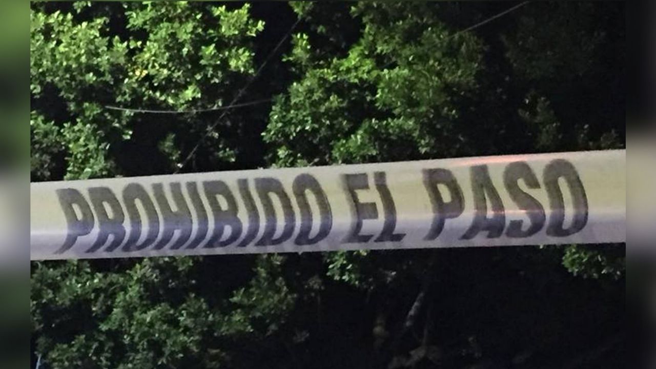 Acordonan el lugar de los hechos