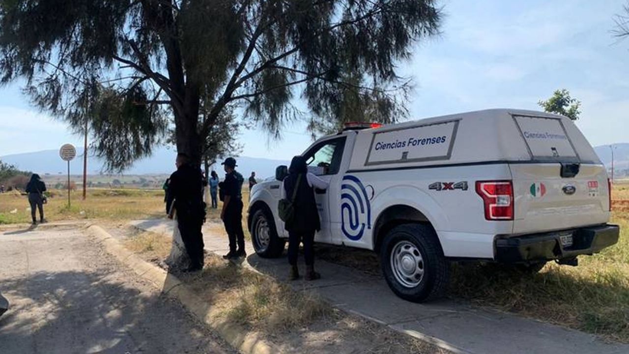 Semefo llega al sitio de los hechos