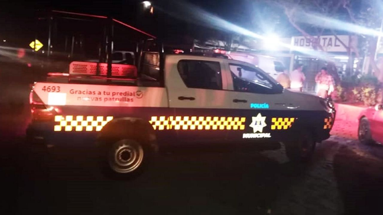 Autoridades de Hidalgo en el lugar de los hechos