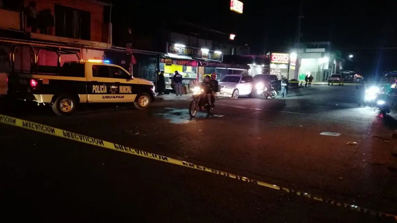 Acordonan el sitio del crimen