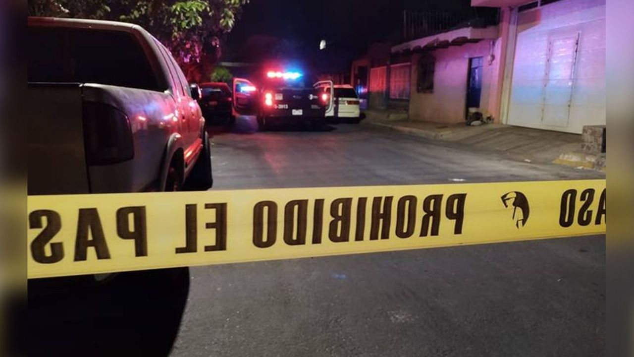 Acordonan el sitio del crimen