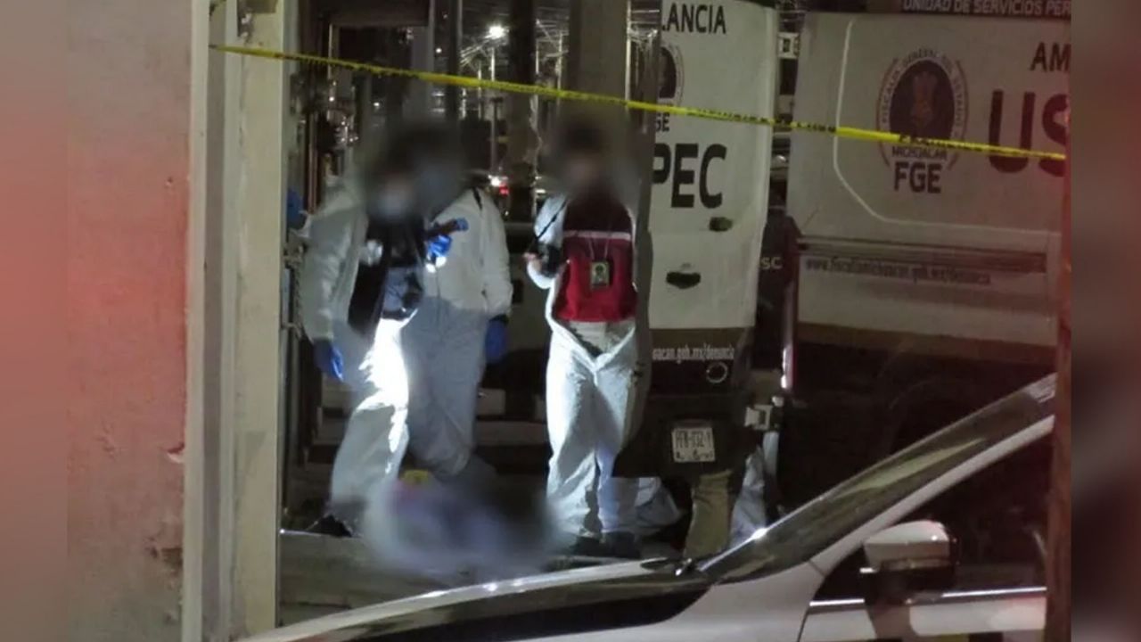 Semefo llega al sitio del crimen