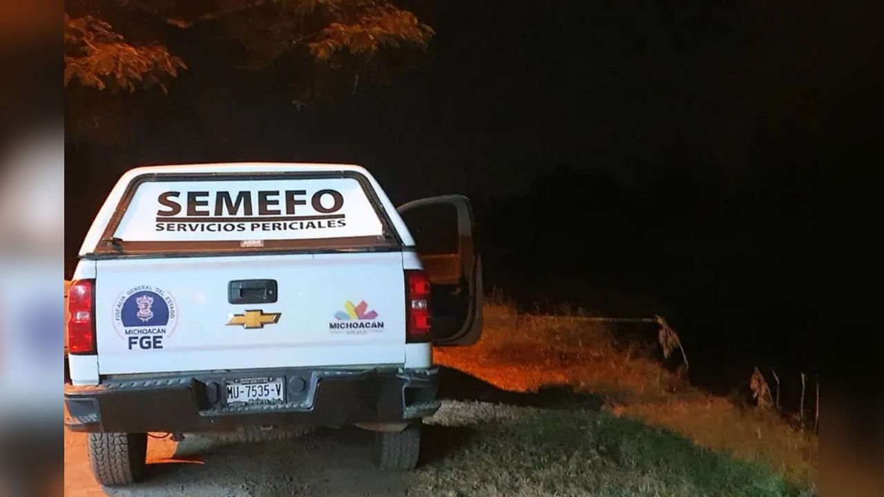 Semefo llega al sitio del crimen