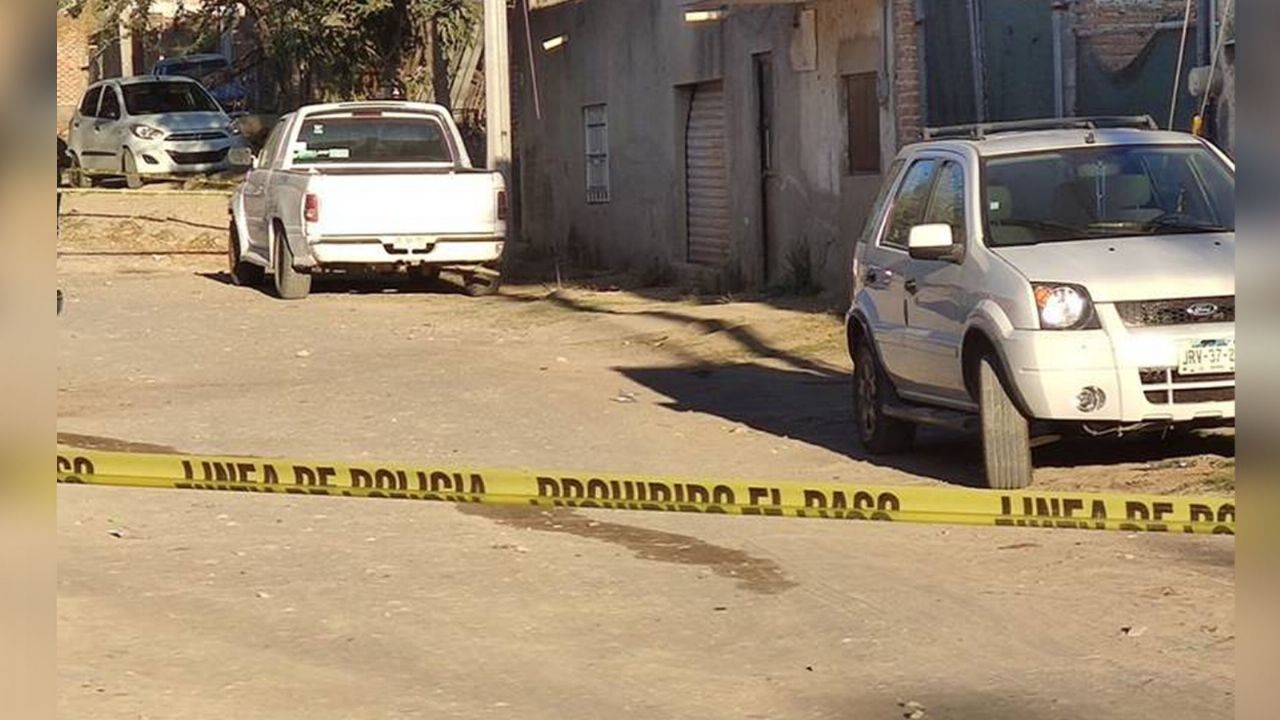 Acordonan el lugar de los hechos