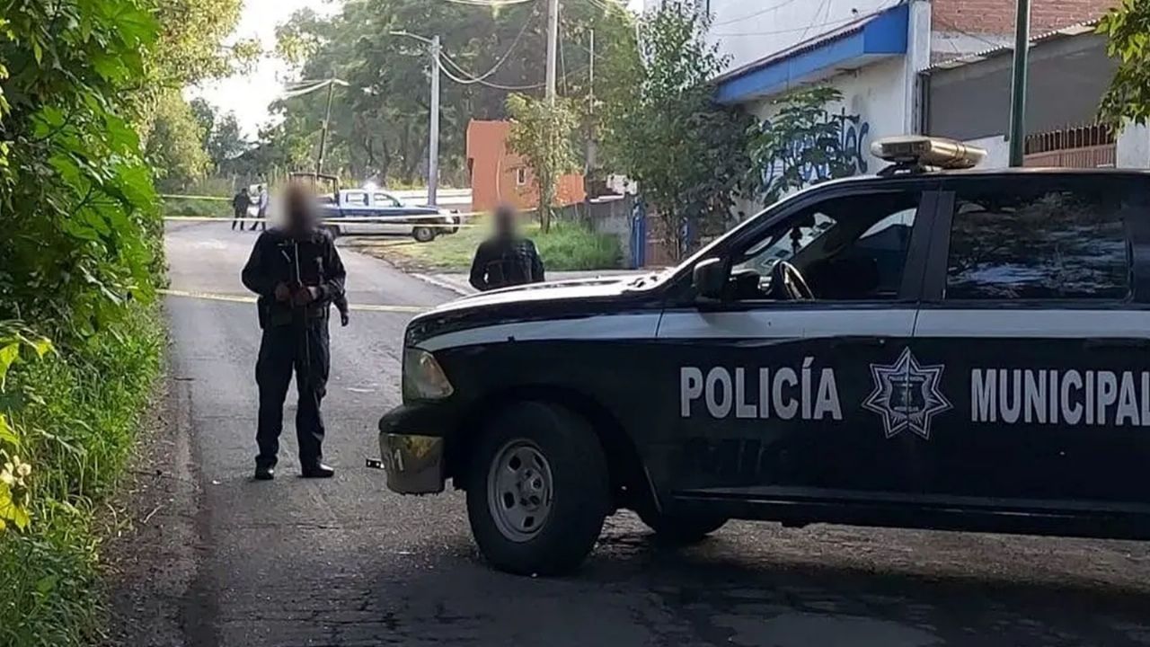 Autoridades se presentan en el lugar de los hechos