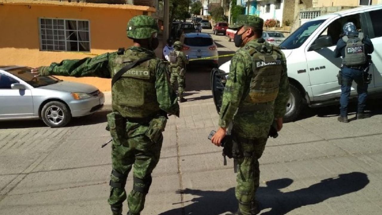 Autoridades llegan al sitio