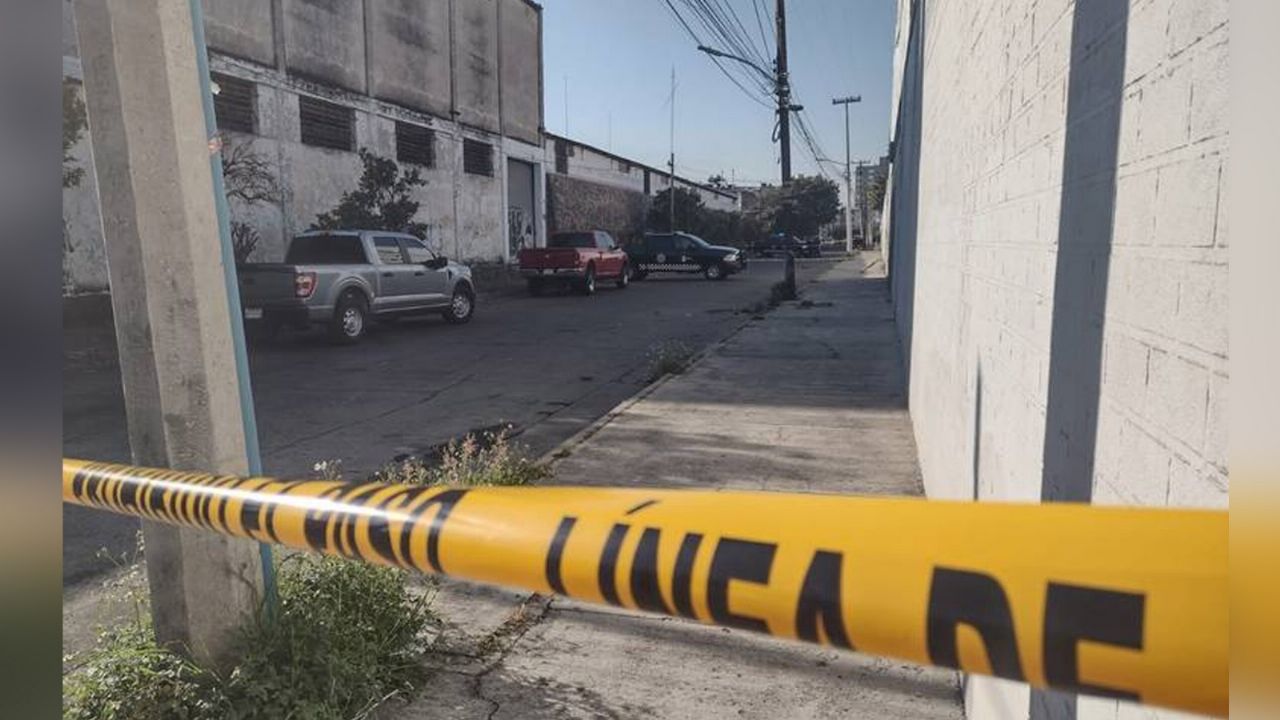 Acordonan el sitio del crimen