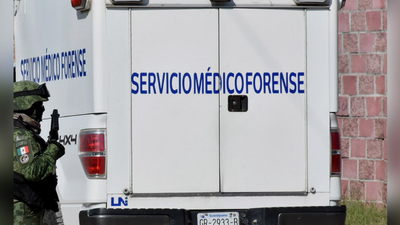 Semefo trabajando en la escena del crimen