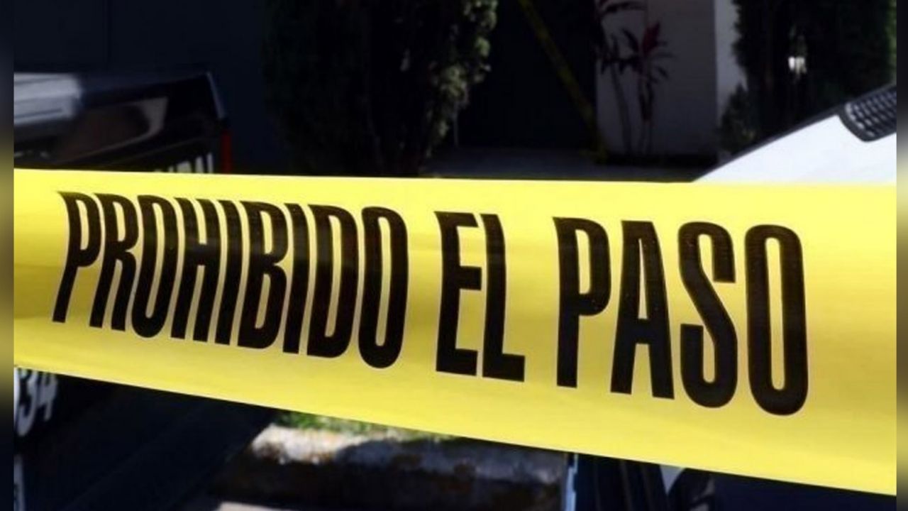 Acordonan el sitio del crimen