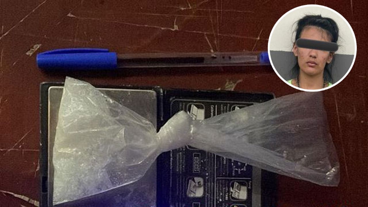 Claudia Denise ‘N’ es aprehendida con droga y báscula gramera en Hermosillo