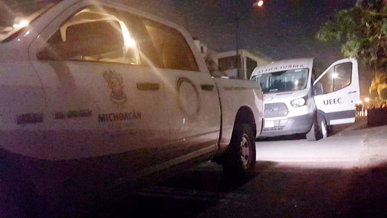 Autoridades llegan al lugar de los hechos