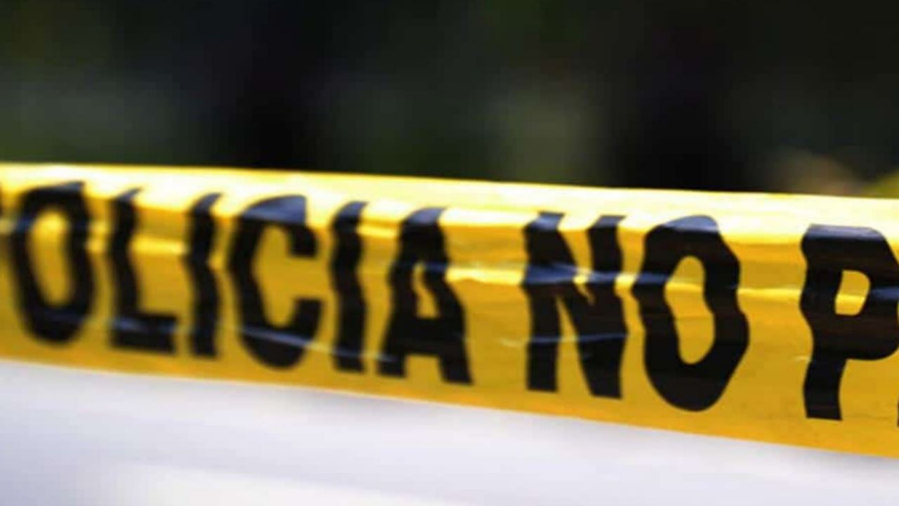 Acordonan el lugar de los hechos