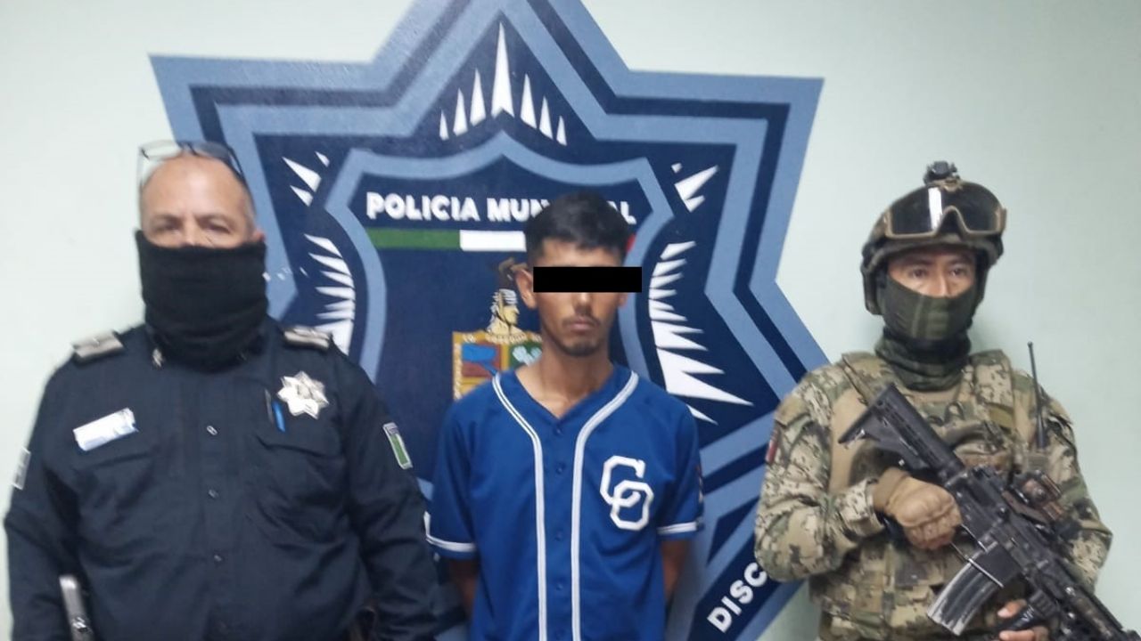 Autoridades remitieron al imputado al Ministerio Público del Fuero Común