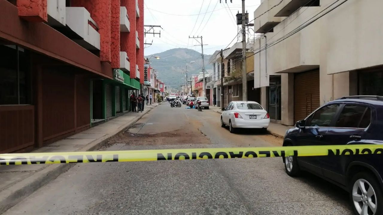 Acordonan la escena del crimen